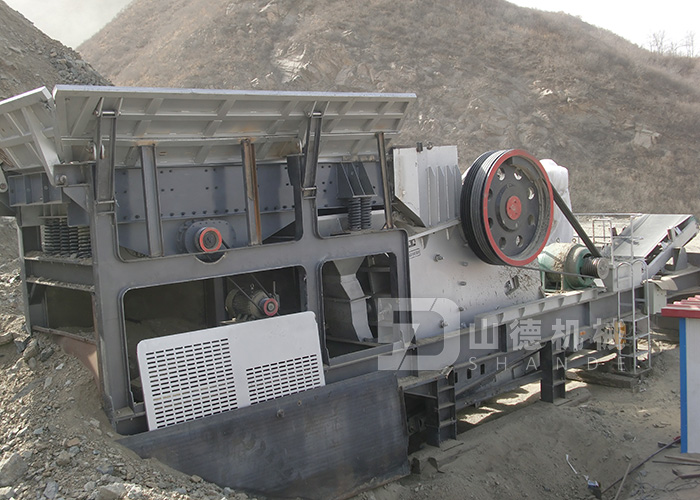 华北拆迁建筑固废资源化利用移动生产线